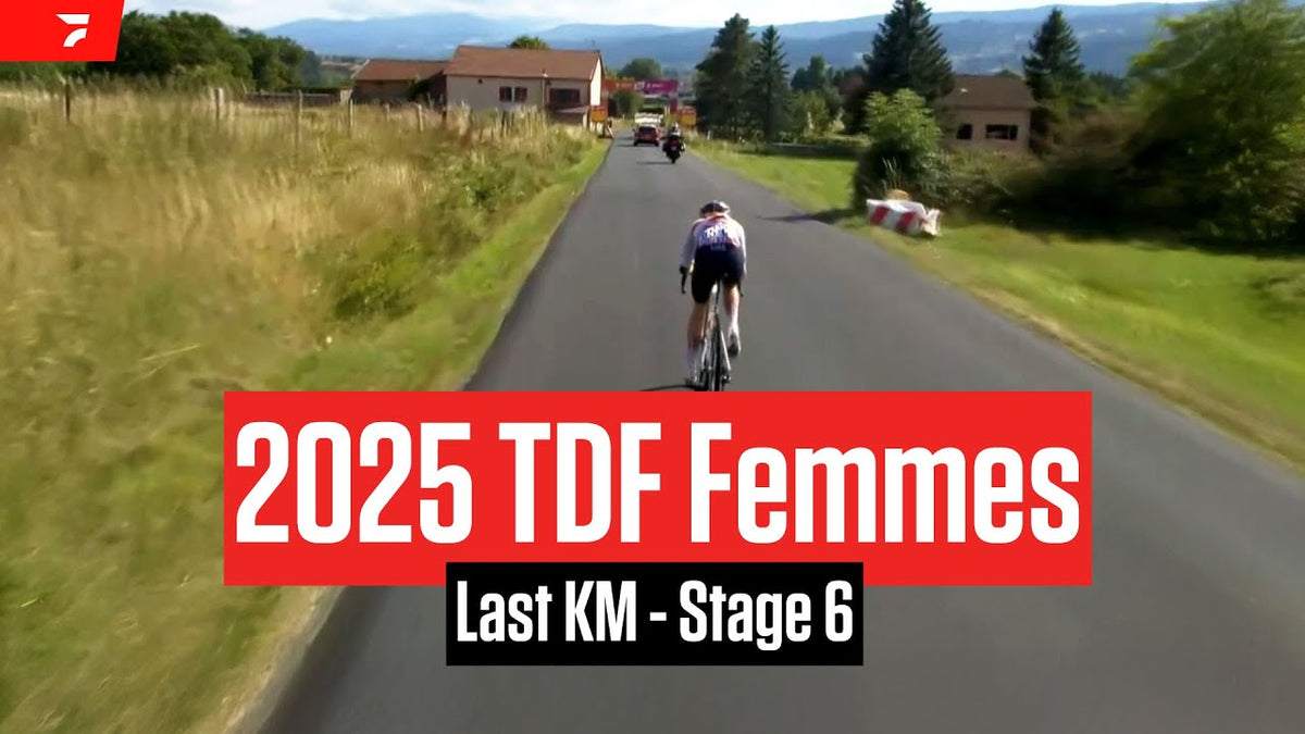 Tour de France Femmes 2025, Stage 6: final km (FloBikes)