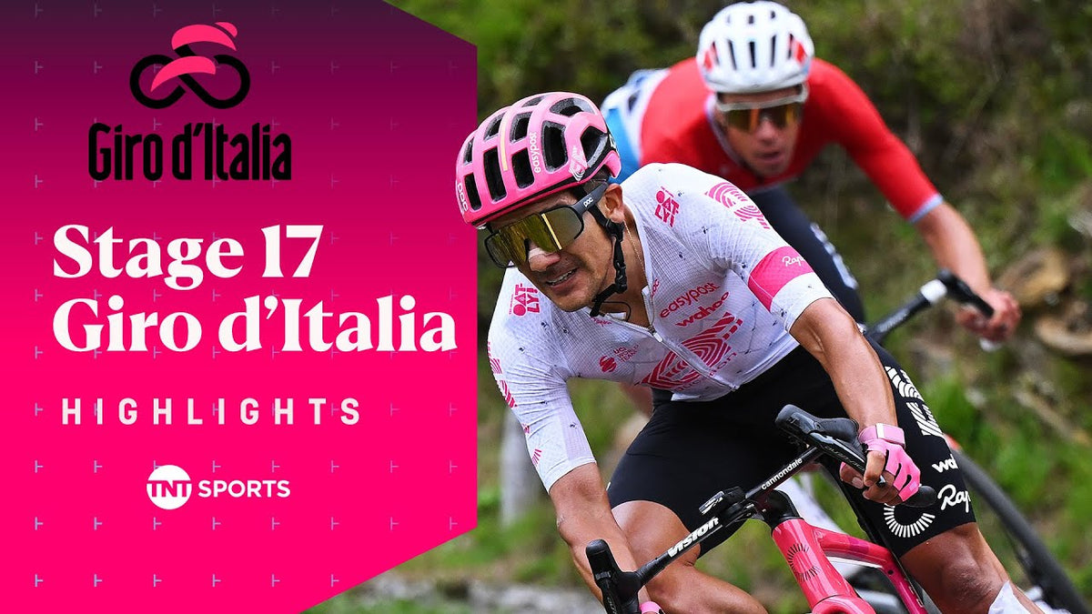 Giro d'Italia 2025, Stage 17: highlights (TNT Sports Cycling)