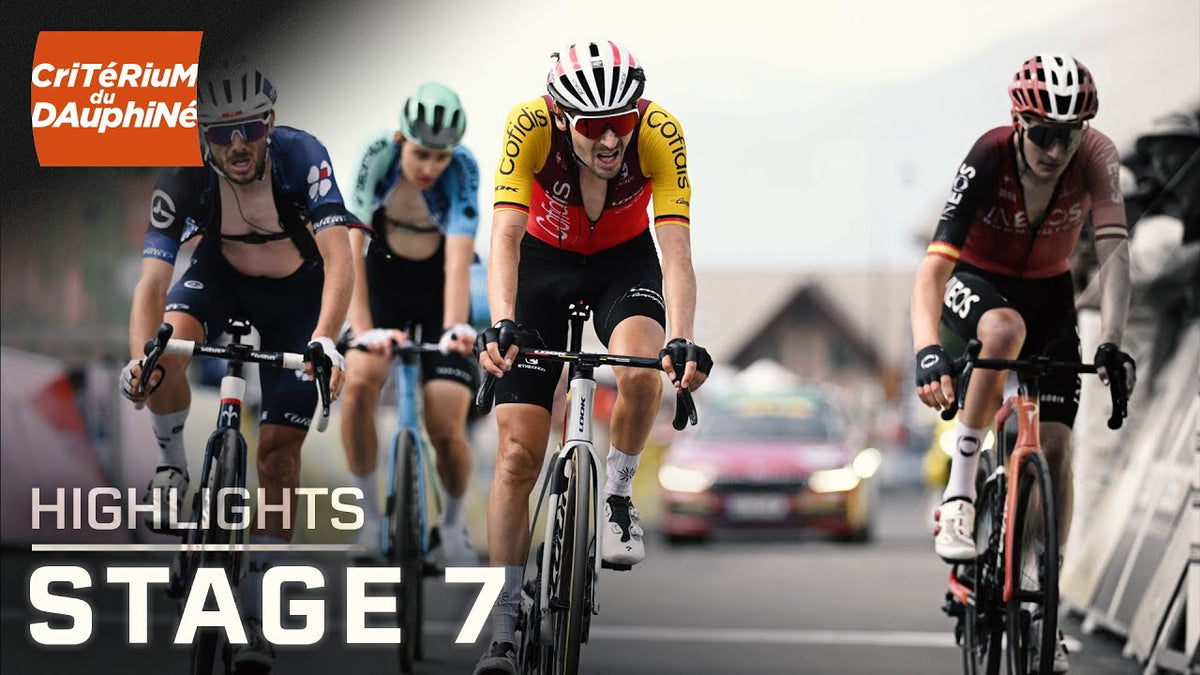 Tour Auvergne-Rhône-Alpes 2025, Stage 7: highlights (NBC Sports)