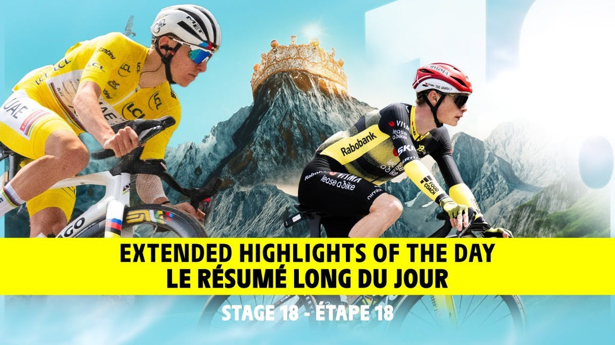 Tour de France 2025, Stage 18: highlights (Tour de France)