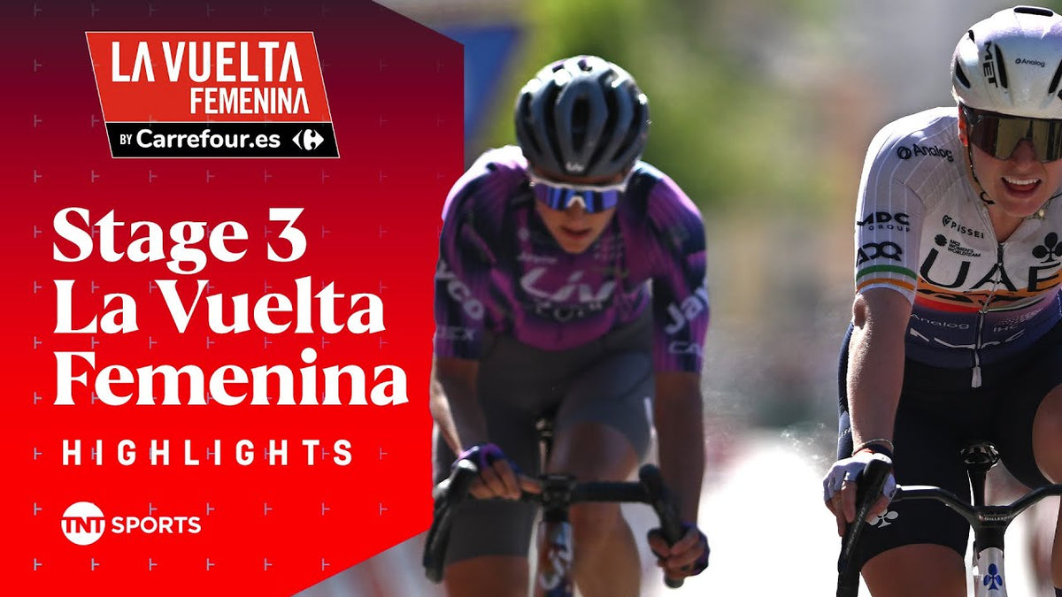 La Vuelta Femenina 2025, Stage 3: highlights (TNT Sports Cycling)
