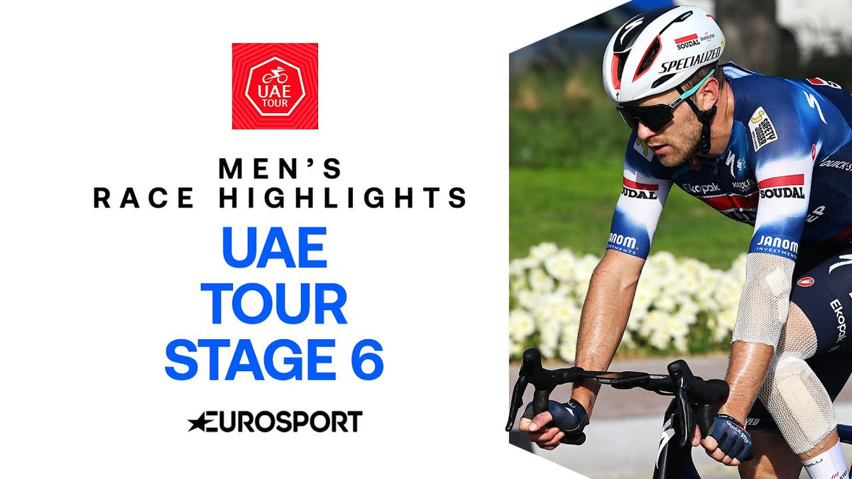 UAE Tour 2025, Stage 6: highlights (TNT Sports Cycling)