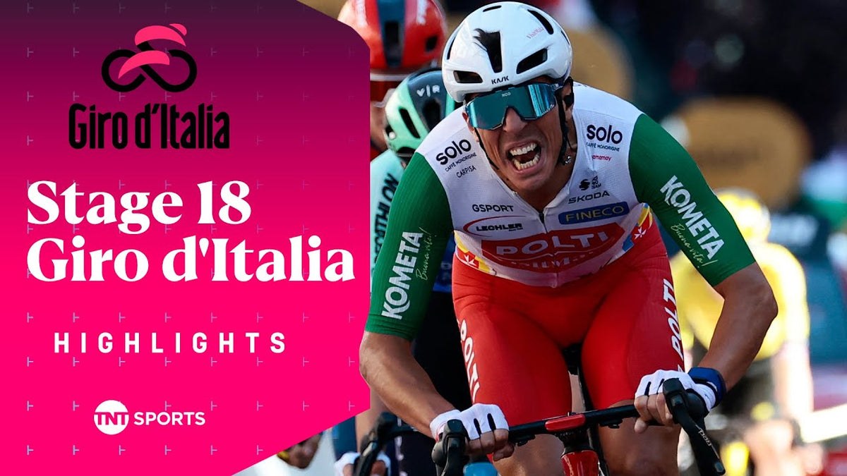 Giro d'Italia 2025, Stage 18: highlights (TNT Sports Cycling)
