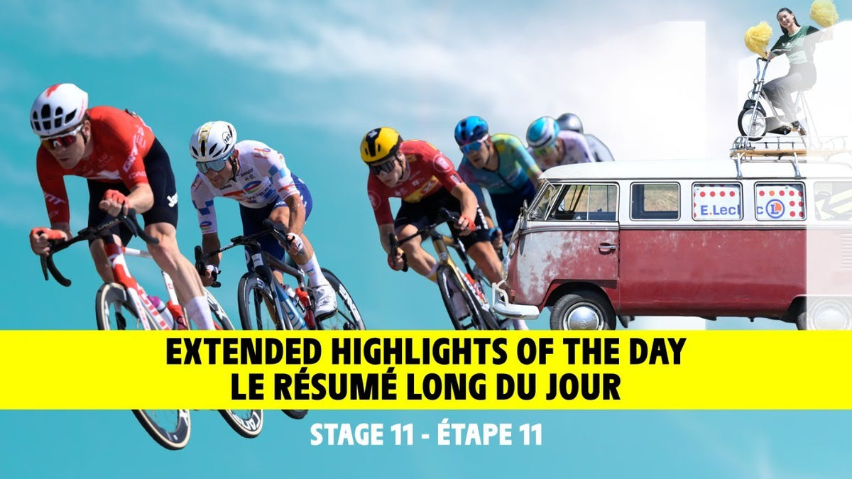 Tour de France 2025, Stage 11: highlights (Tour de France)