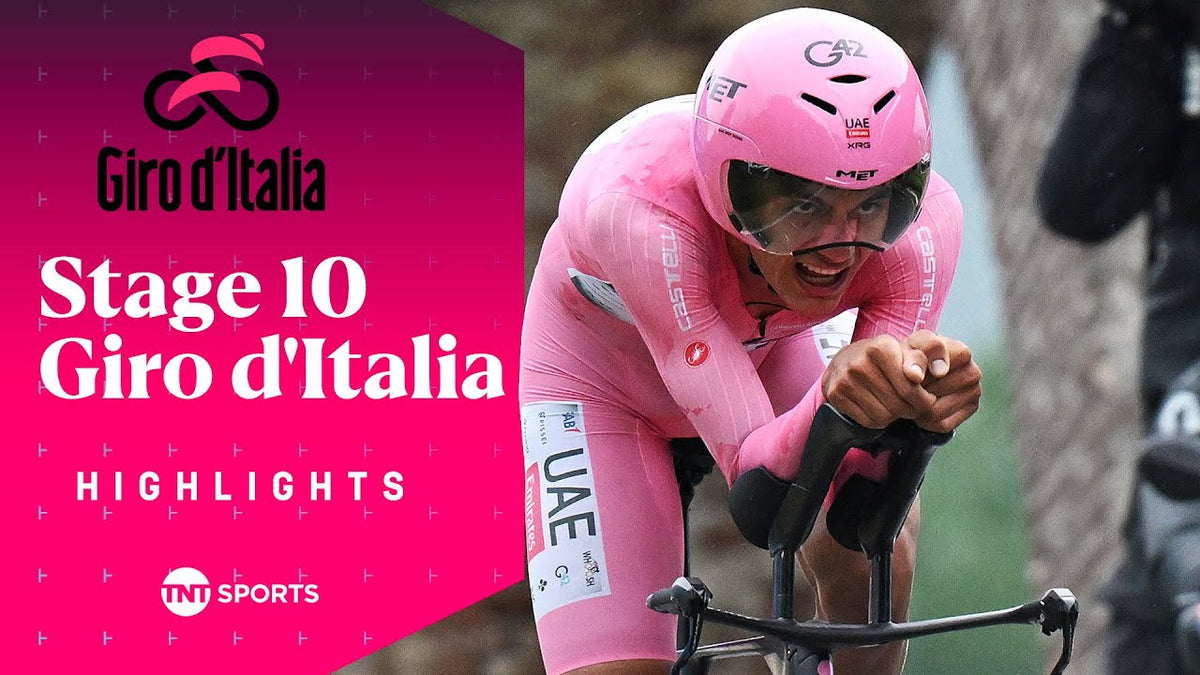 Giro d'Italia 2025, Stage 10: highlights (TNT Sports Cycling)