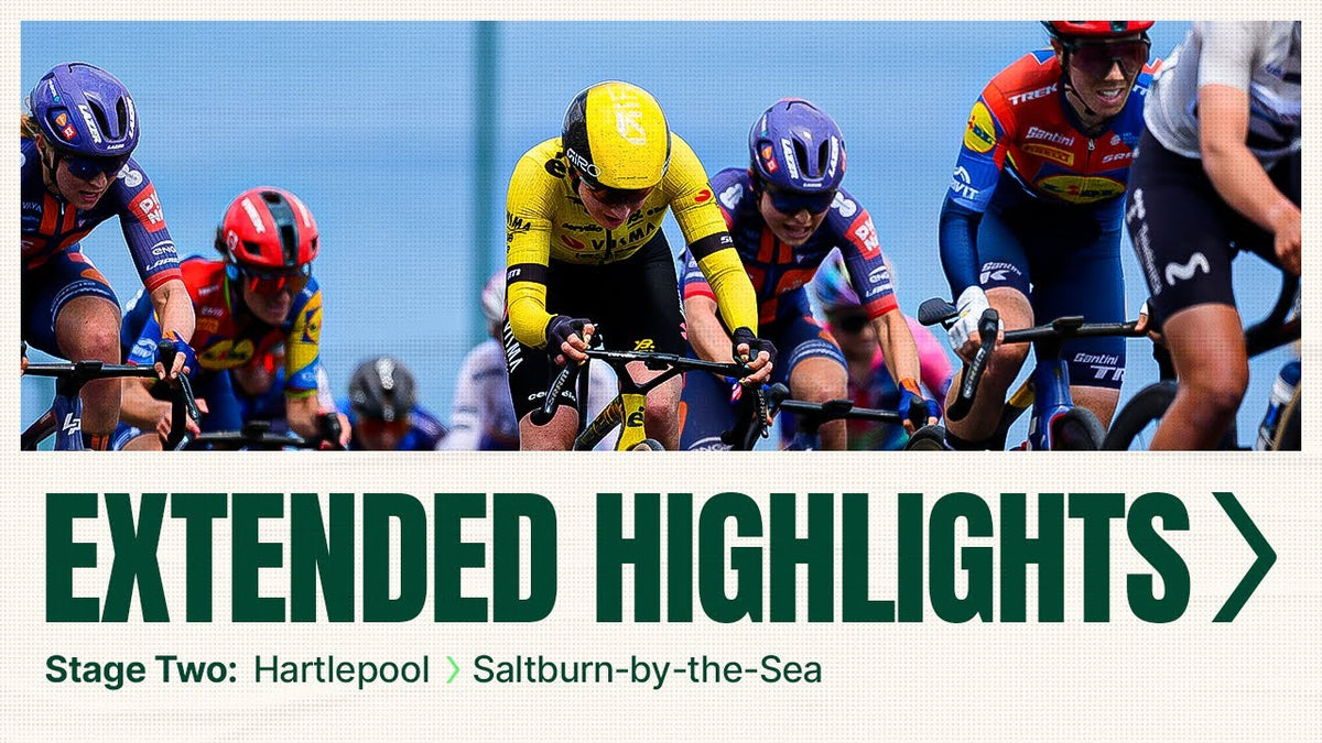 Tour of Britain Women 2025, Stage 2: highlights (Lloyds Tour of Britain)