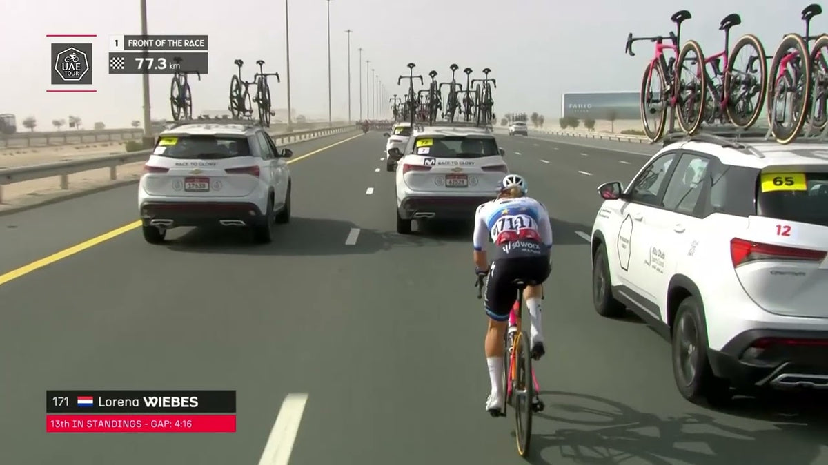 UAE Tour Women 2025, Stage 4: highlights (Giro d'Italia)