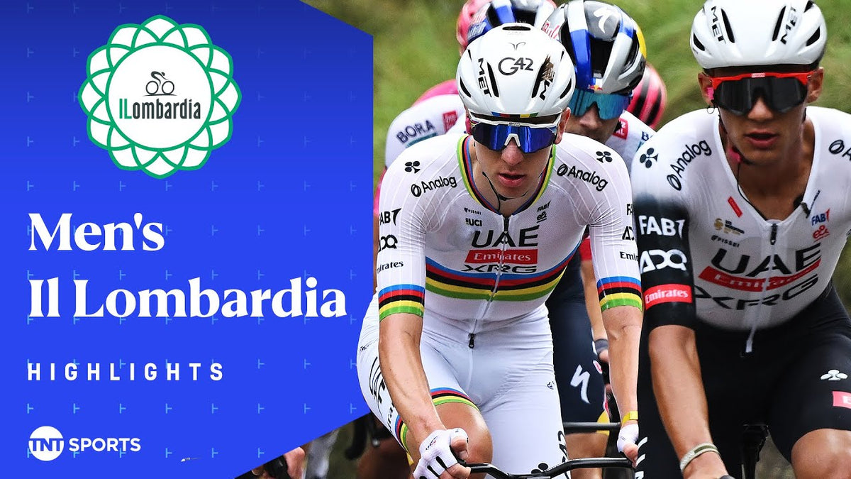 Il Lombardia 2025: highlights (TNT Sports Cycling)