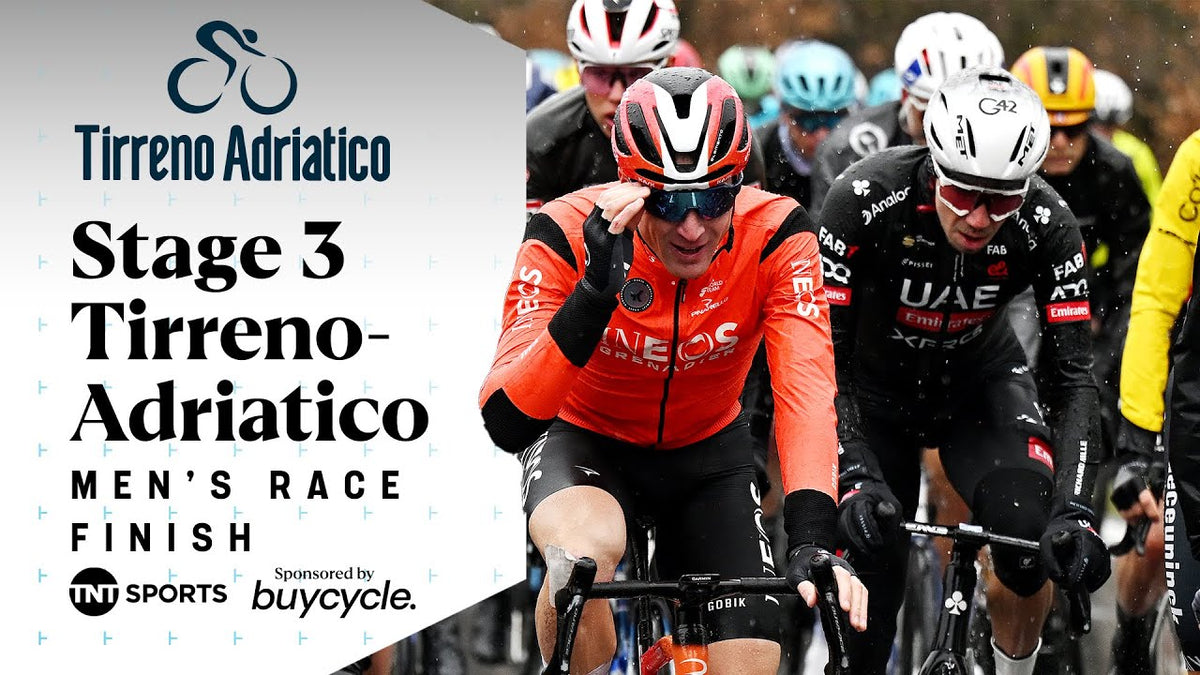 Tirreno-Adriatico 2025, Stage 3: final km (TNT Sports Cycling)