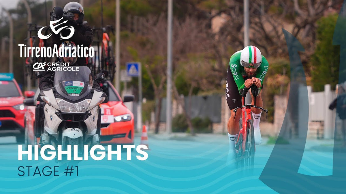 Tirreno-Adriatico 2025, Stage 1: highlights (Giro d'Italia)