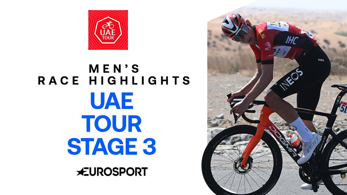 UAE Tour 2025, Stage 3: highlights (TNT Sports Cycling)