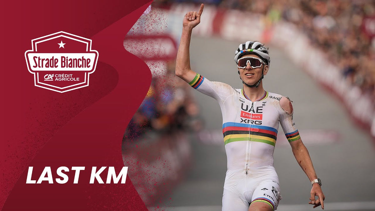 Strade Bianche 2025: final km (Giro d'Italia)