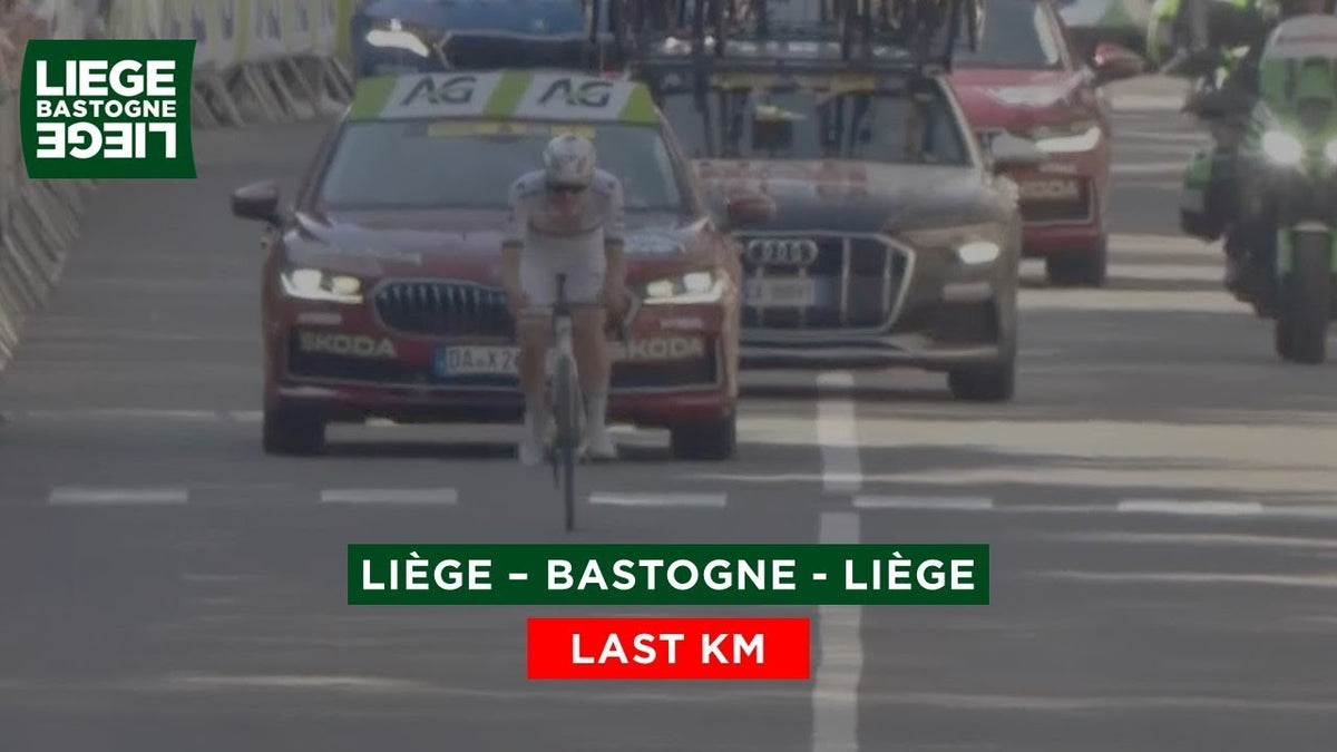 Liège-Bastogne-Liège 2025: final km (Tour de France)