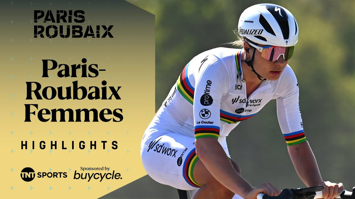 Paris-Roubaix Femmes 2025: highlights (TNT Sports Cycling)
