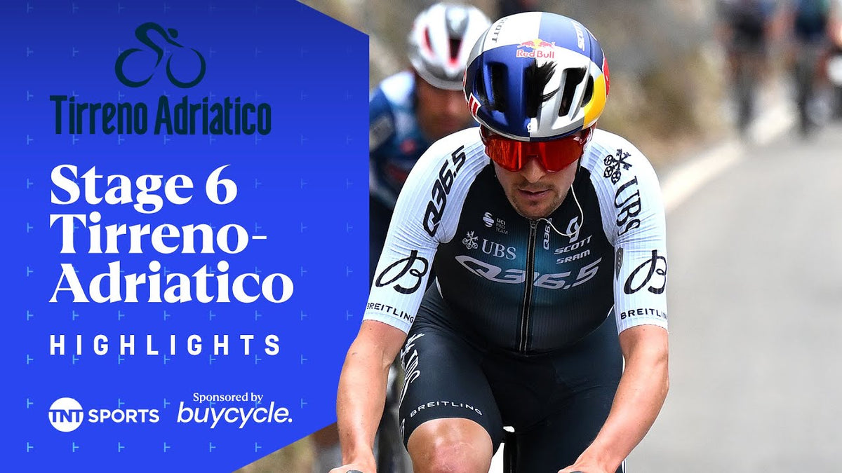Tirreno-Adriatico 2025, Stage 6: highlights (TNT Sports Cycling)