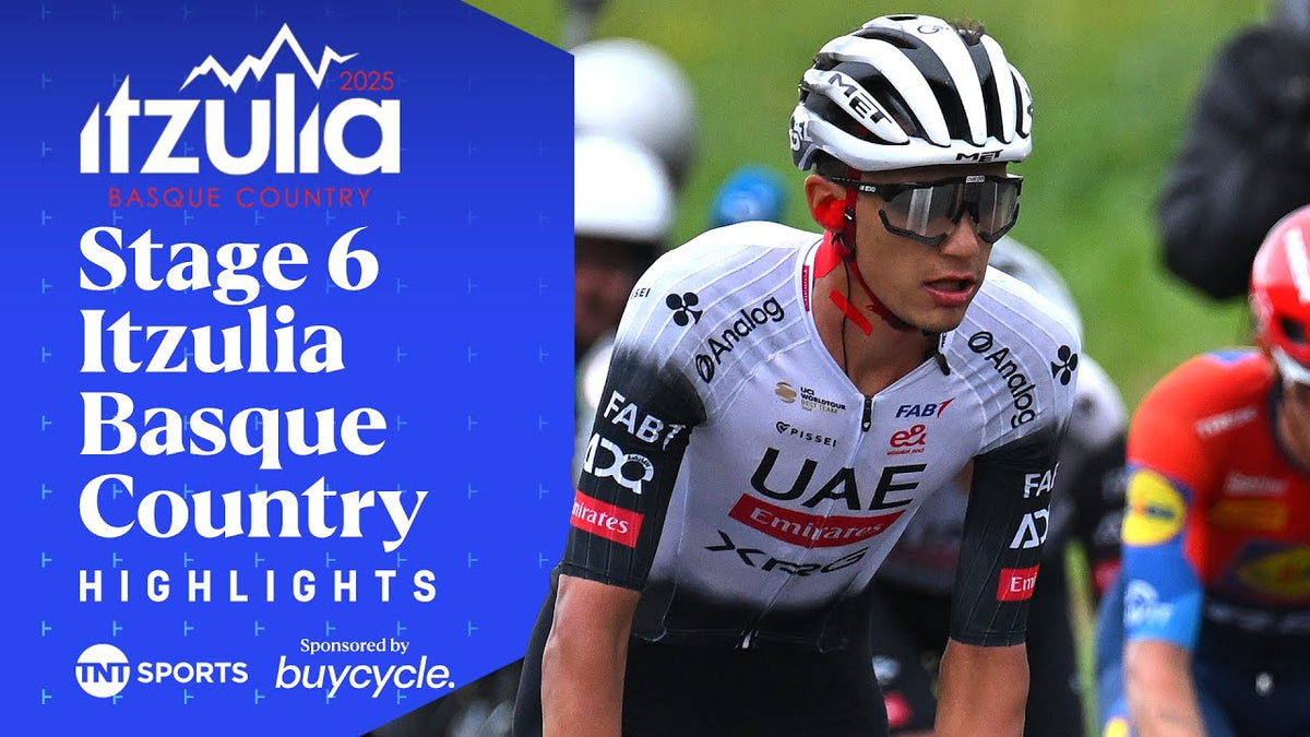 Itzulia Basque Country 2025, Stage 6: highlights (TNT Sports Cycling)