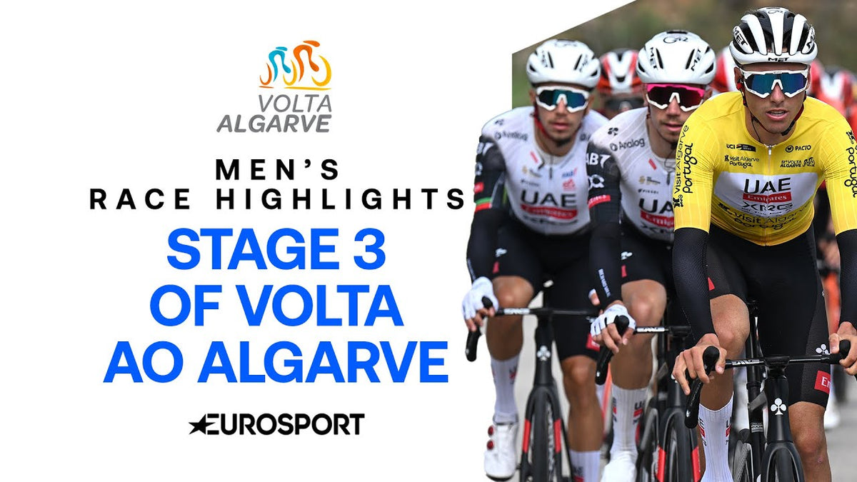 Volta ao Algarve 2025, Stage 3: highlights (TNT Sports Cycling)