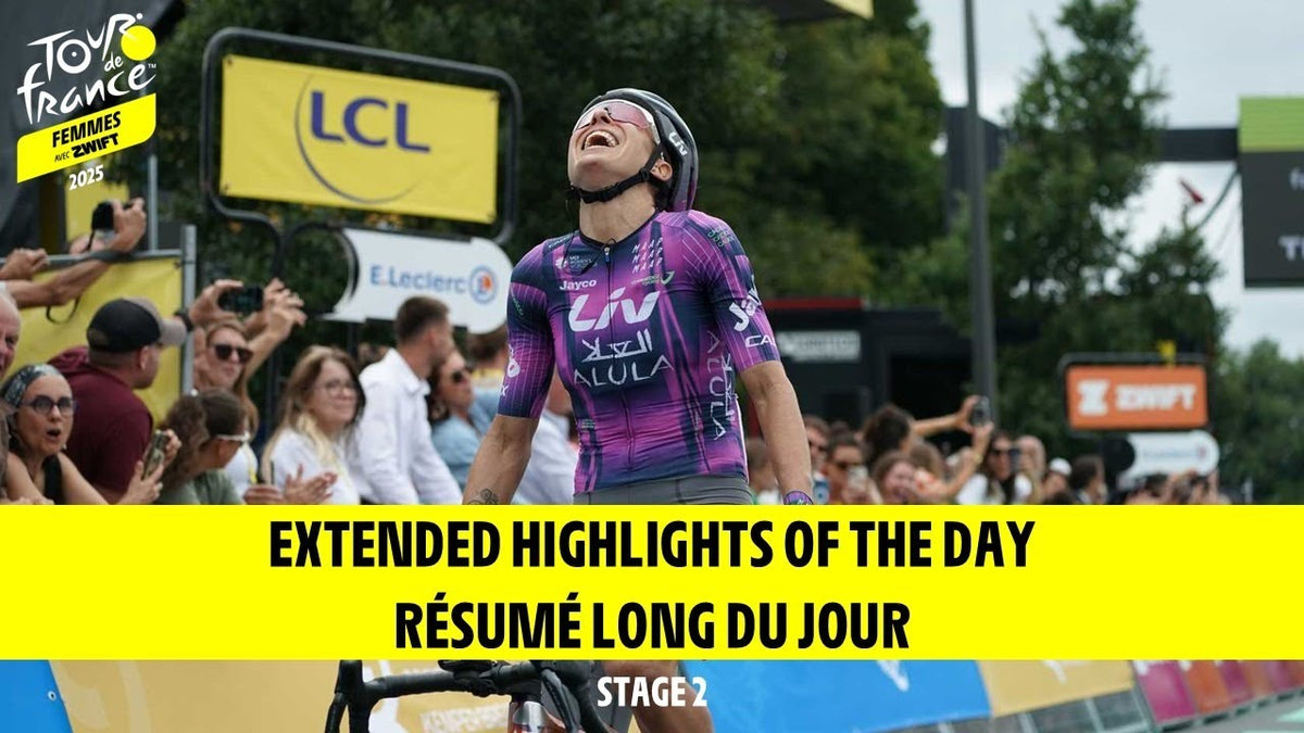 Tour de France Femmes 2025, Stage 2: highlights (Tour de France)