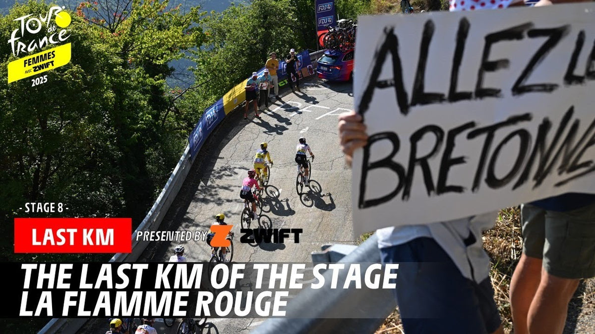 Tour de France Femmes 2025, Stage 8: final km (Tour de France)
