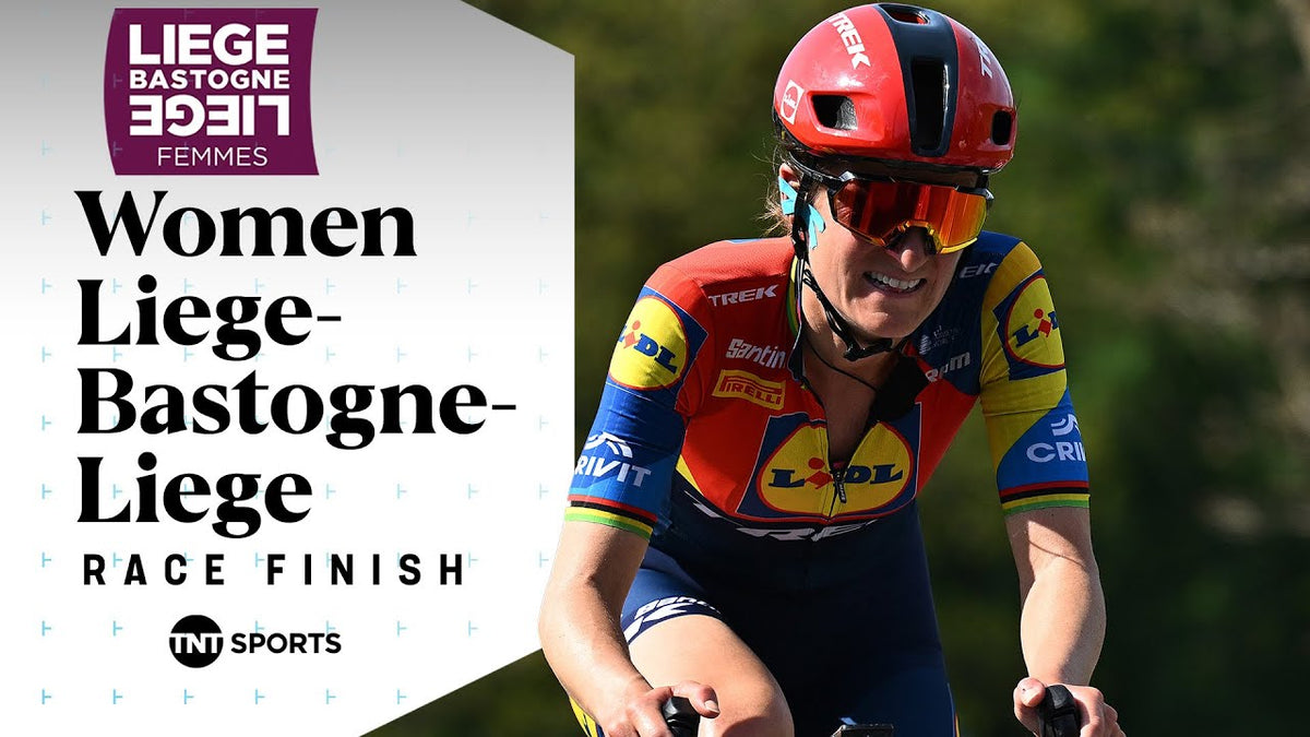 Liège-Bastogne-Liège Femmes 2025: final km (TNT Sports Cycling)