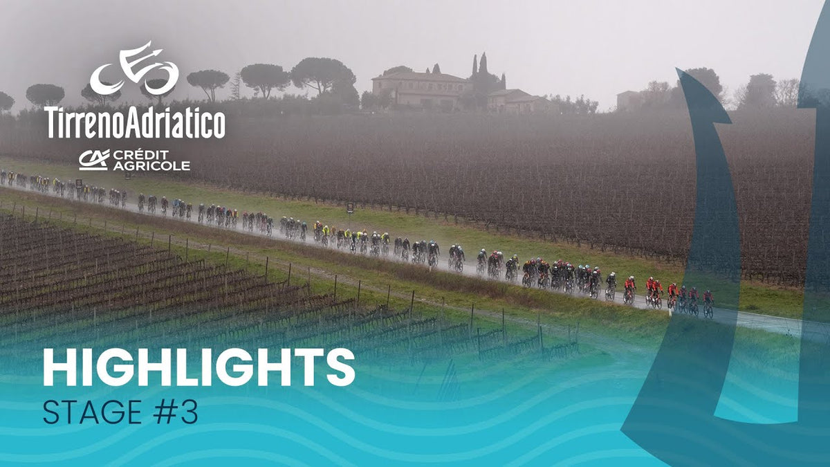 Tirreno-Adriatico 2025, Stage 3: highlights (Giro d'Italia)
