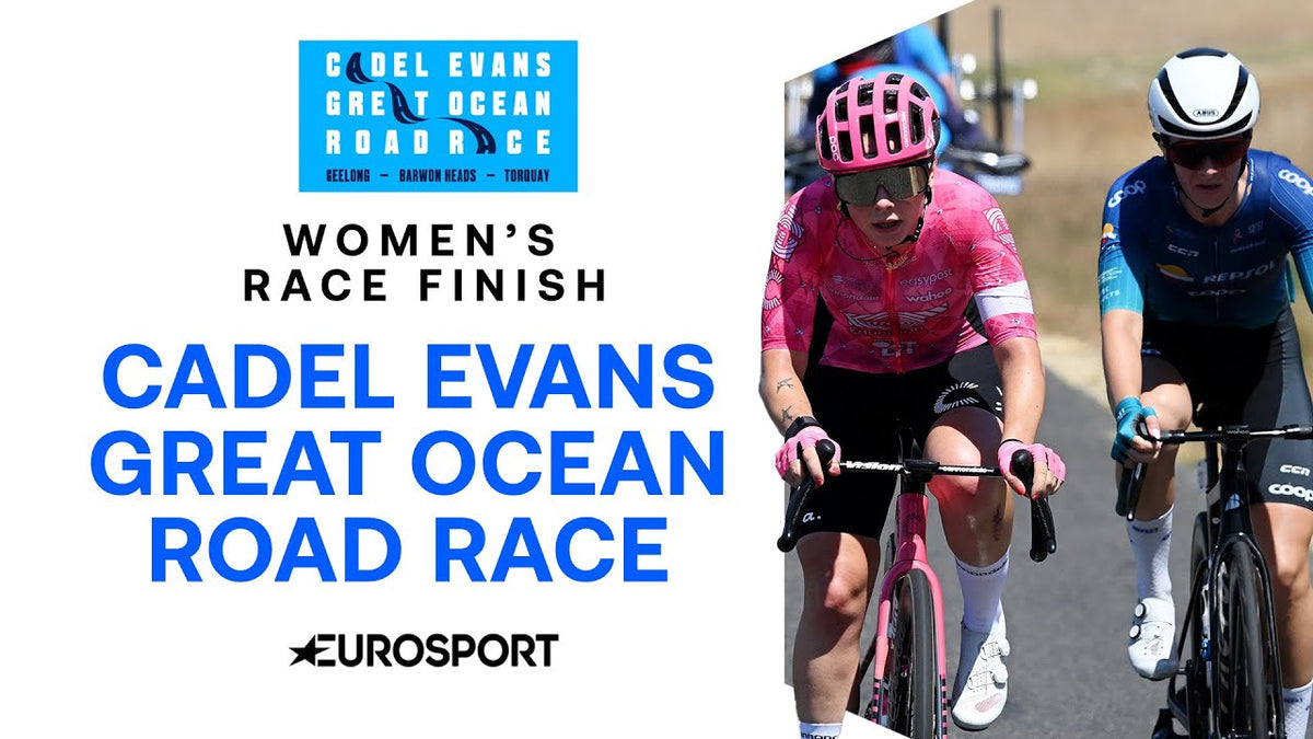 Cadel Evans Great Ocean Road Race Women 2025: final km (TNT Sports Cycling)