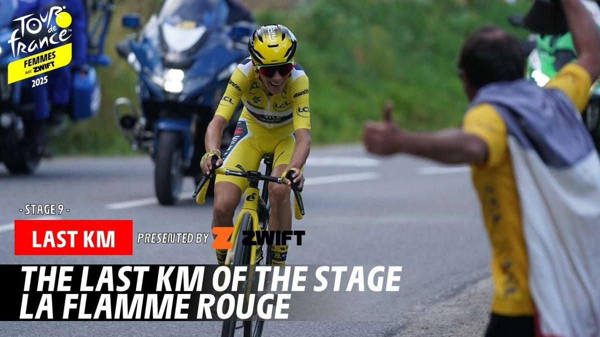Tour de France Femmes 2025, Stage 9: final km (Tour de France)
