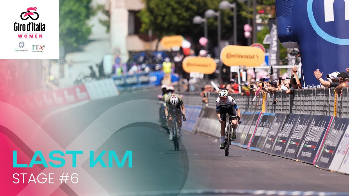 Giro d'Italia Women 2025, Stage 6: final km (Giro d'Italia)