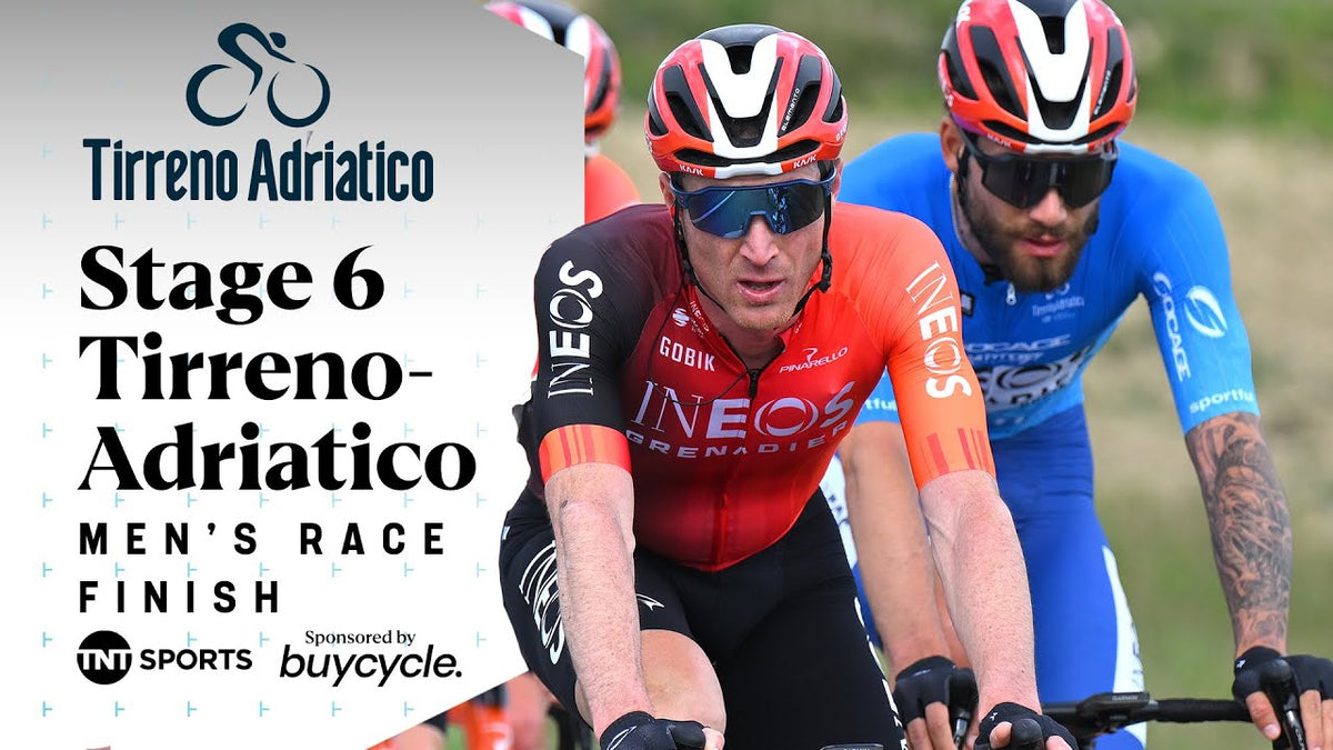 Tirreno-Adriatico 2025, Stage 6: final km (TNT Sports Cycling)