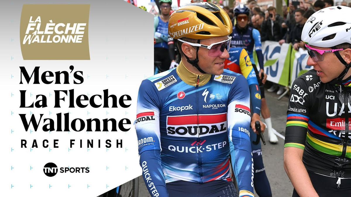 La Flèche Wallonne 2025: final km (TNT Sports Cycling)