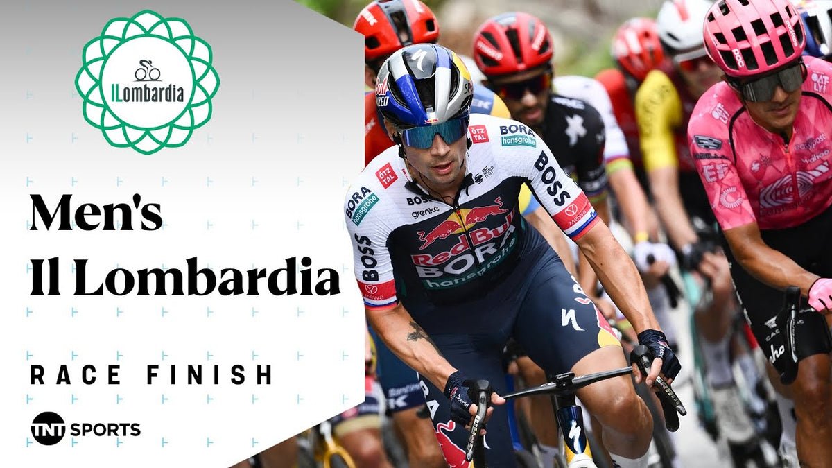 Il Lombardia 2025: final km (TNT Sports Cycling)