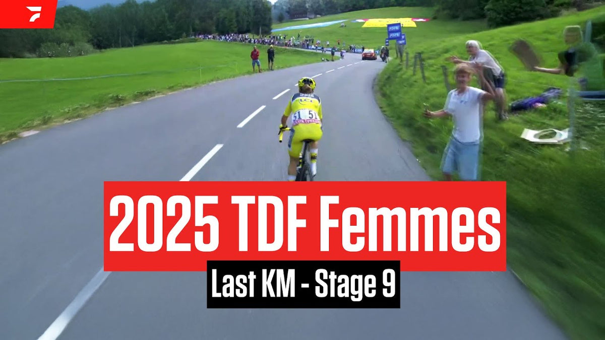 Tour de France Femmes 2025, Stage 9: final km (FloBikes)