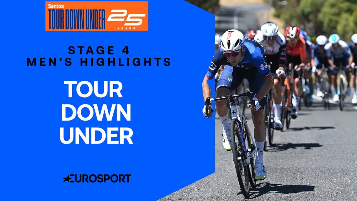 Tour Down Under 2025, Stage 4: highlights (TNT Sports Cycling)