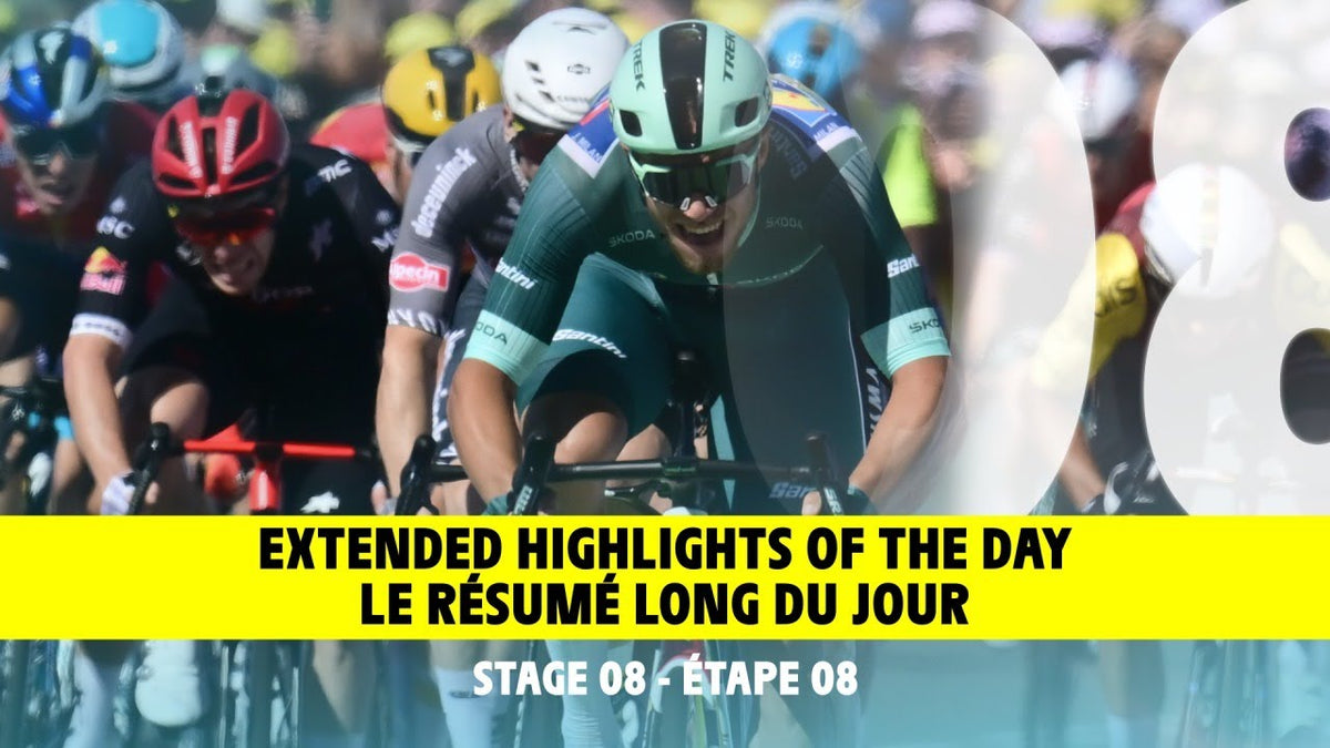Tour de France 2025, Stage 8: highlights (Tour de France)