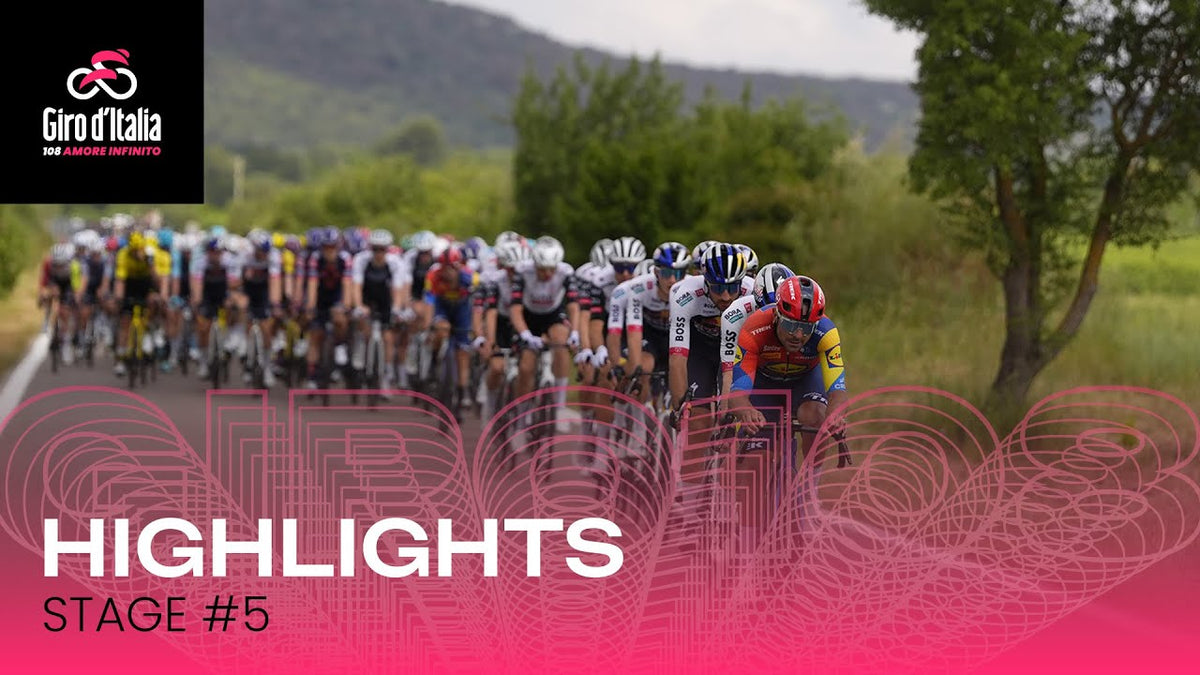 Giro d'Italia 2025, Stage 5: highlights (Giro d'Italia)