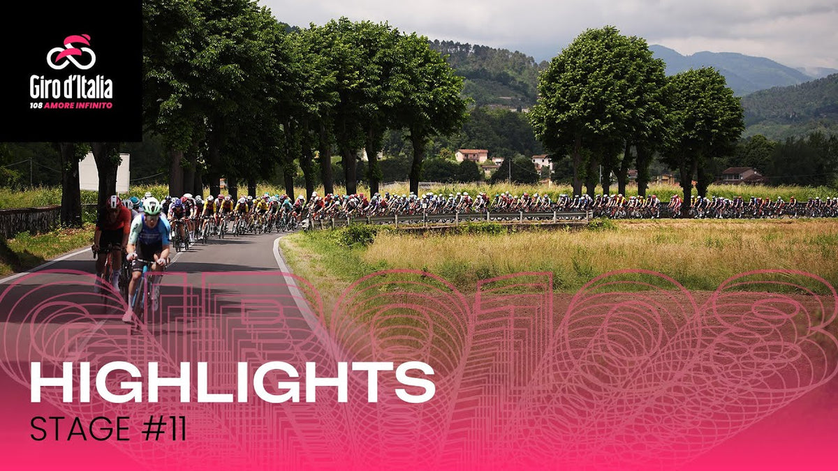 Giro d'Italia 2025, Stage 11: highlights (Giro d'Italia)