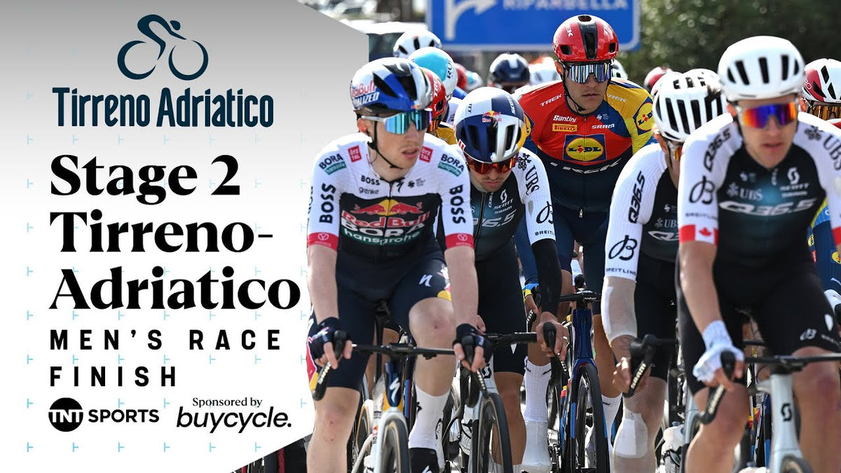 Tirreno-Adriatico 2025, Stage 2: final km (TNT Sports Cycling)
