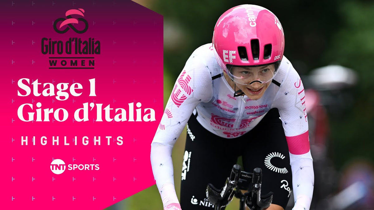 Giro d'Italia Women 2025, Stage 1: highlights (TNT Sports Cycling)