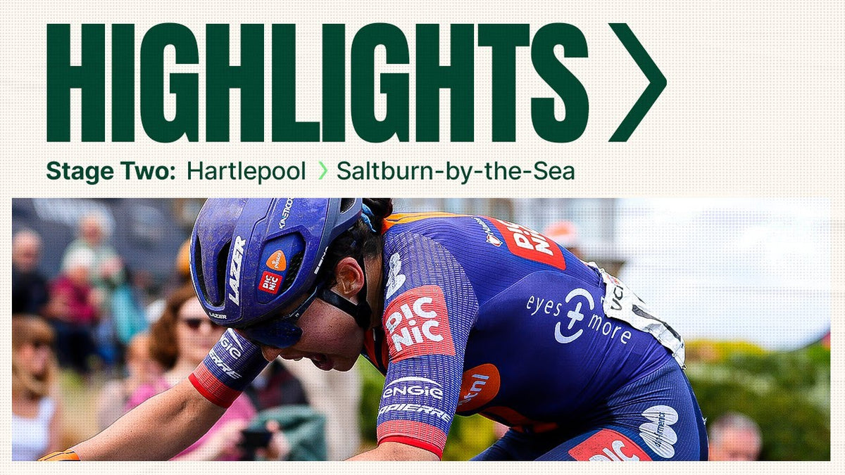Tour of Britain Women 2025, Stage 2: highlights (Lloyds Tour of Britain)