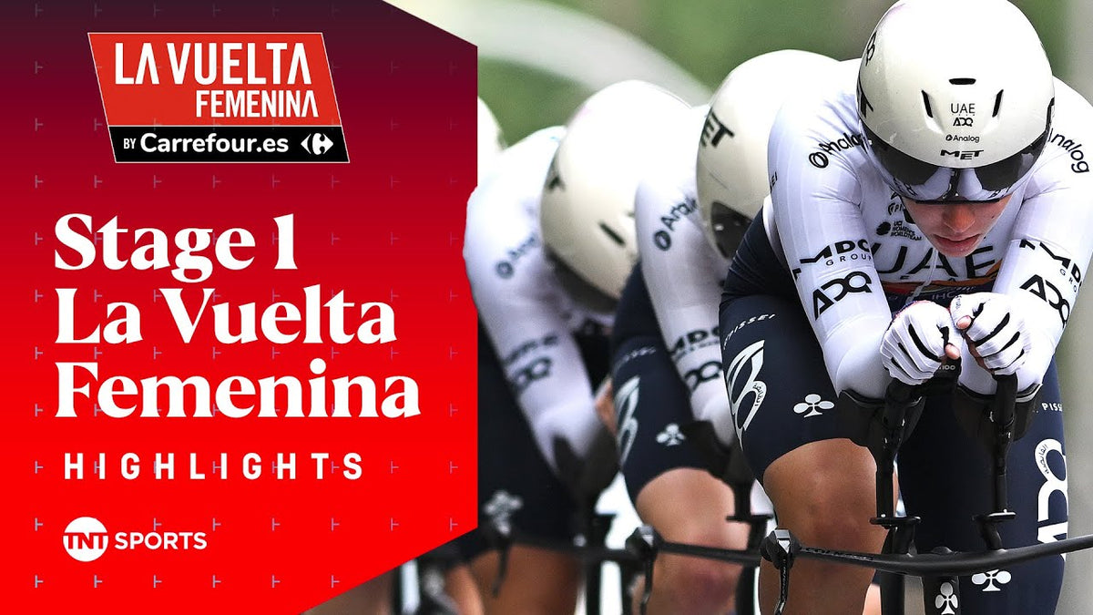 La Vuelta Femenina 2025, Stage 1: highlights (TNT Sports Cycling)