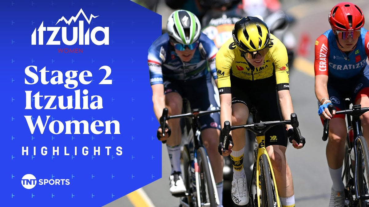 Itzulia Women 2025, Stage 2: highlights (TNT Sports Cycling)
