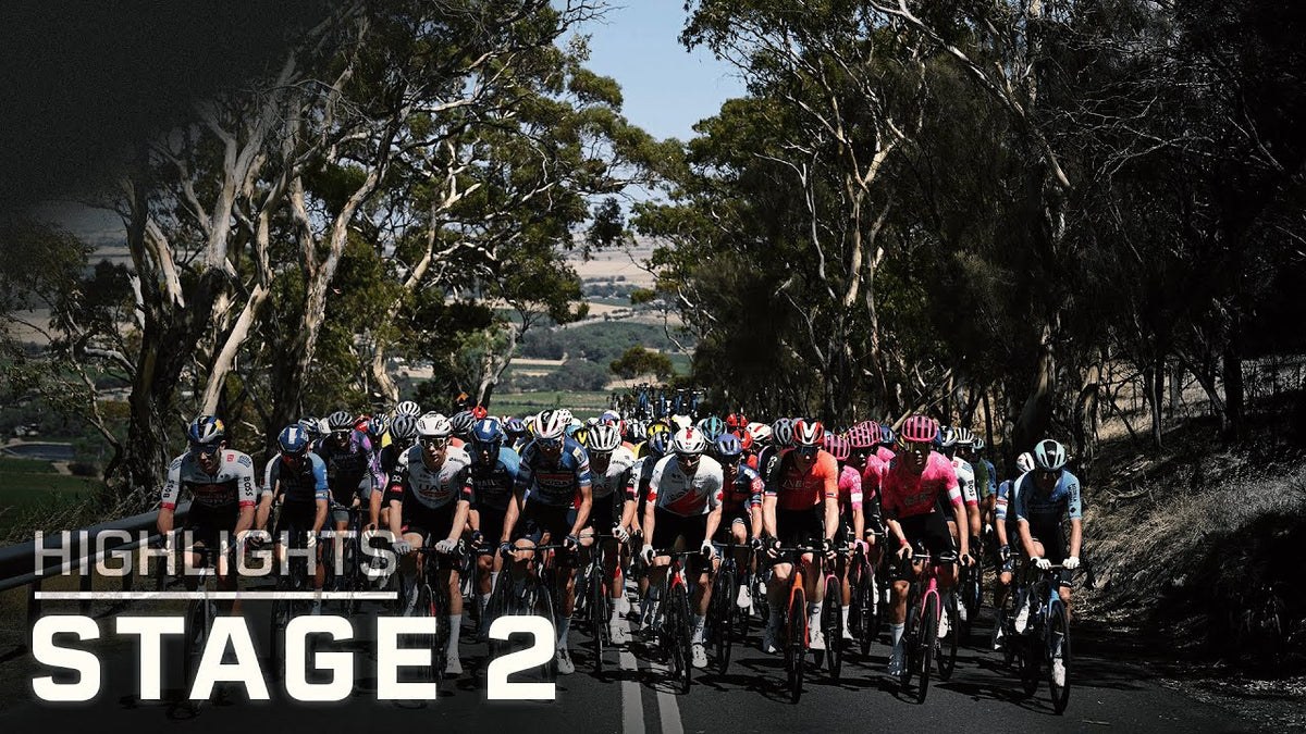 Tour Down Under 2025, Stage 2: highlights (NBC Sports)