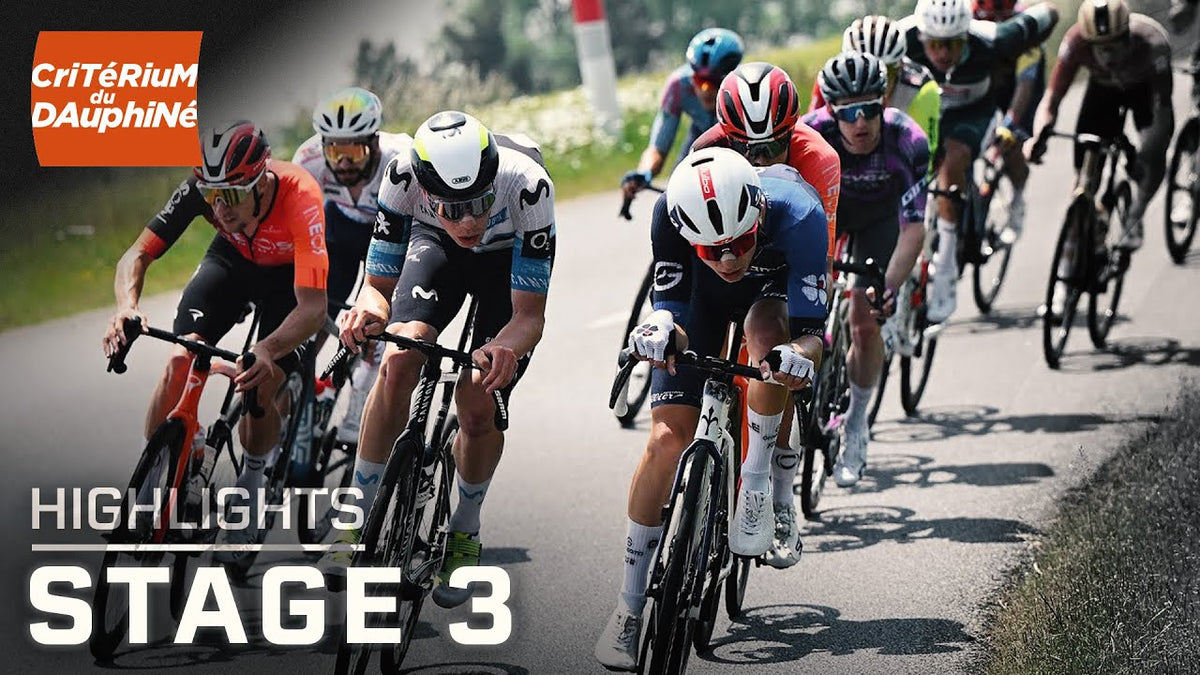 Tour Auvergne-Rhône-Alpes 2025, Stage 3: highlights (NBC Sports)