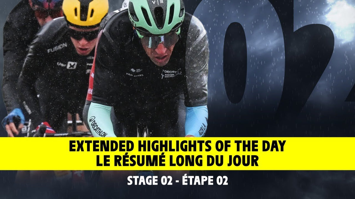Tour de France 2025, Stage 2: highlights (Tour de France)
