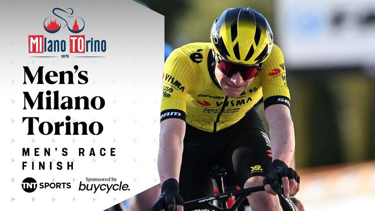 Milano-Torino 2025: final km (TNT Sports Cycling)