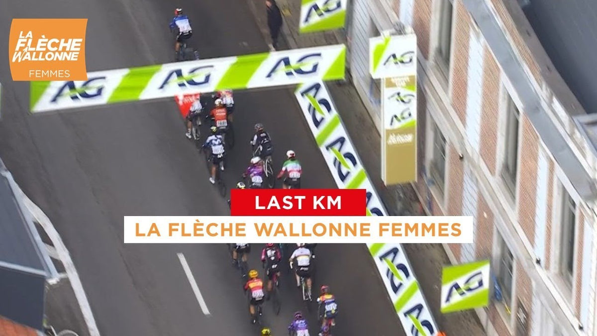 La Flèche Wallonne Féminine 2025: final km (Tour de France)