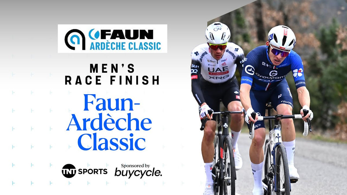 Faun-Ardèche Classic 2025: final km (TNT Sports Cycling)