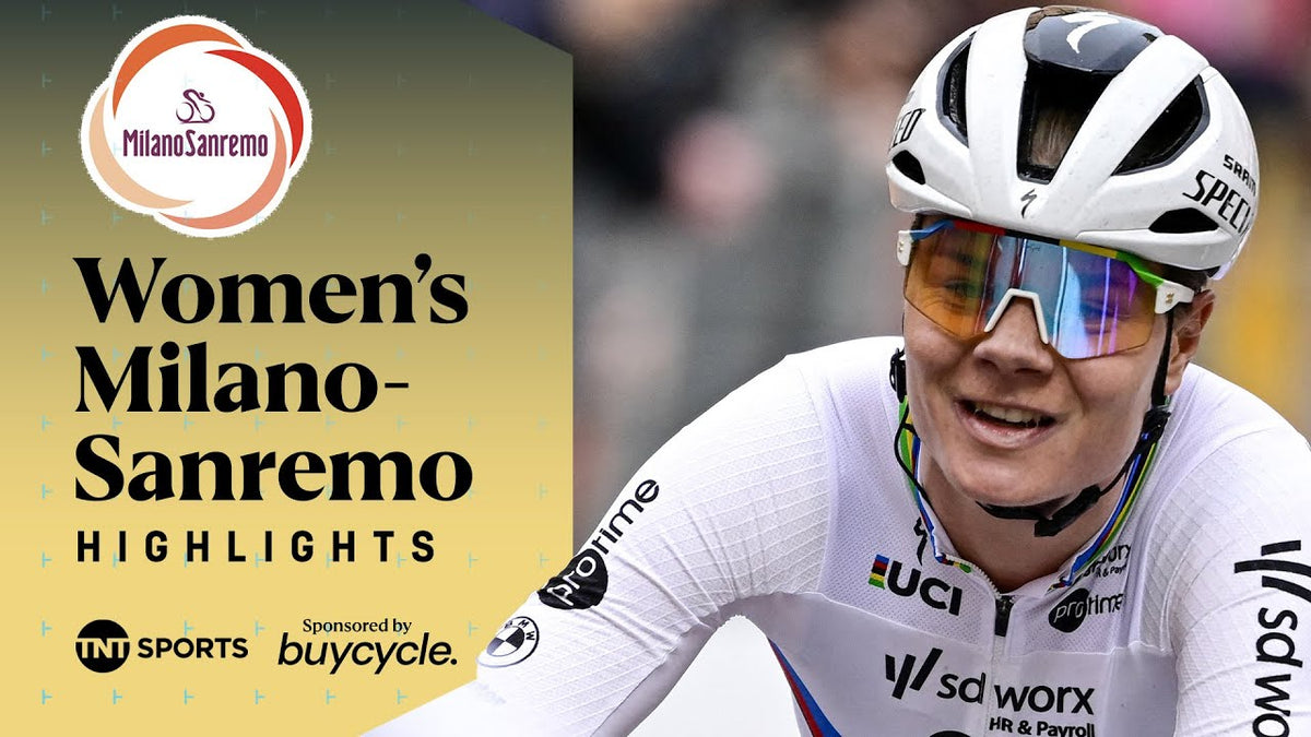 Milan-San Remo Donne 2025: highlights (TNT Sports Cycling)