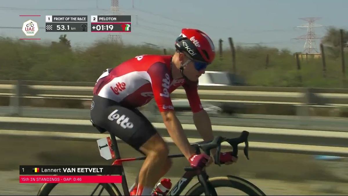 UAE Tour 2025, Stage 3: highlights (Giro d'Italia)