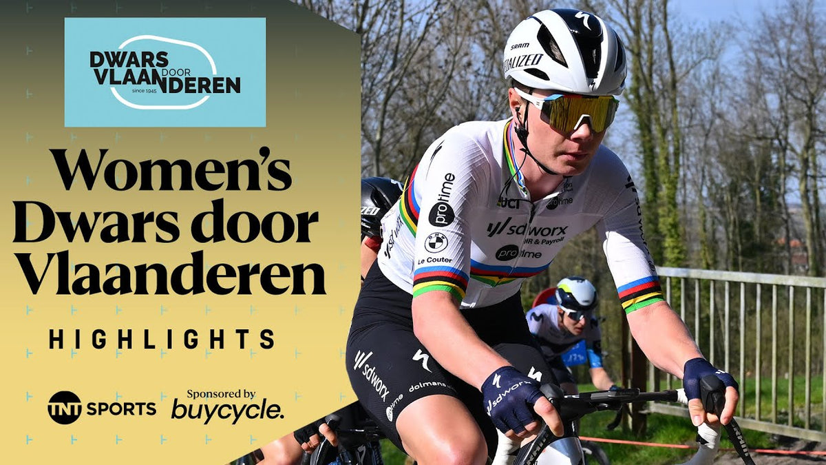 Dwars door Vlaanderen Women 2025: highlights (TNT Sports Cycling)